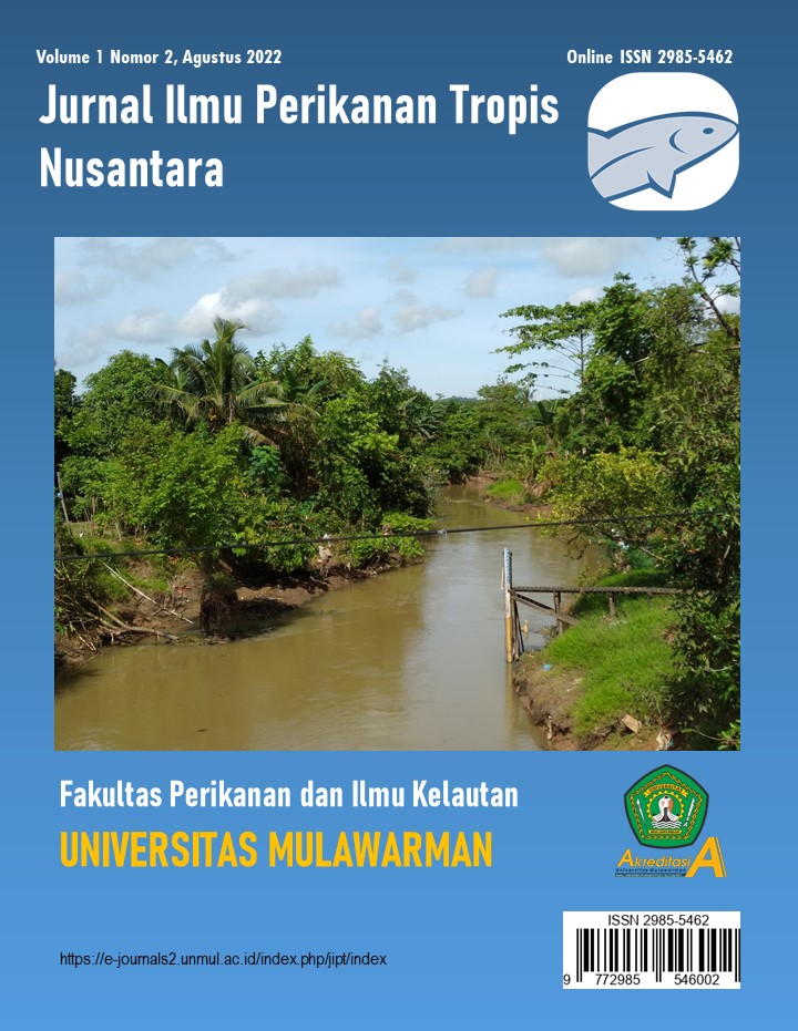 					View Vol. 1 No. 2 (2022): Ilmu Perikanan Tropis Nusantara
				