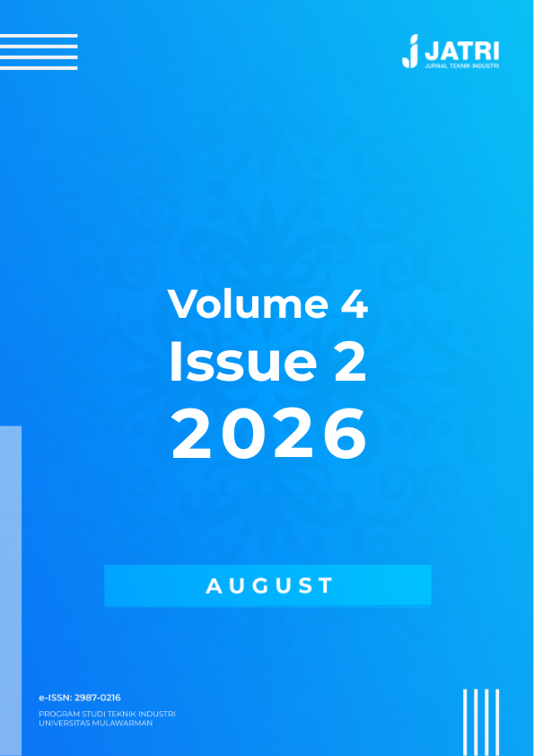 					View Vol. 4 No. 2 (2026): Jurnal Teknik Industri (JATRI)
				