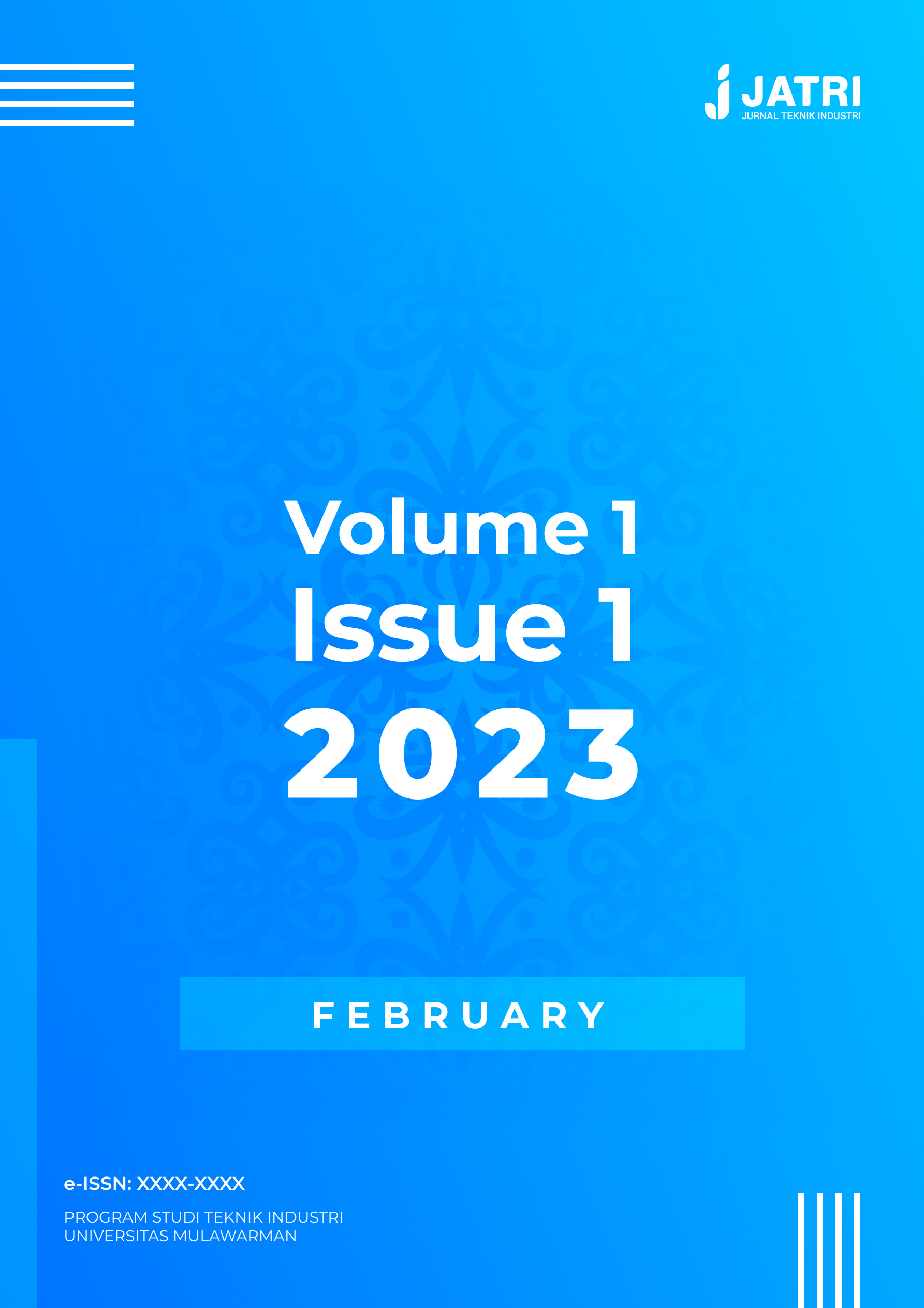 					View Vol. 1 No. 1 (2023): Jurnal Teknik Industri (JATRI)
				