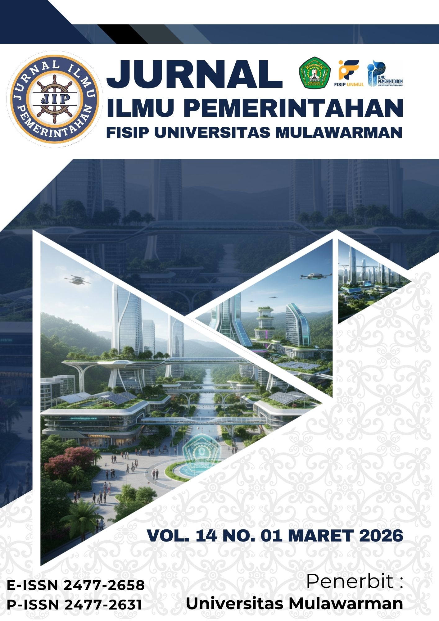 					View Vol. 14 No. 01 (2026): Jurnal Ilmu Pemerintahan
				