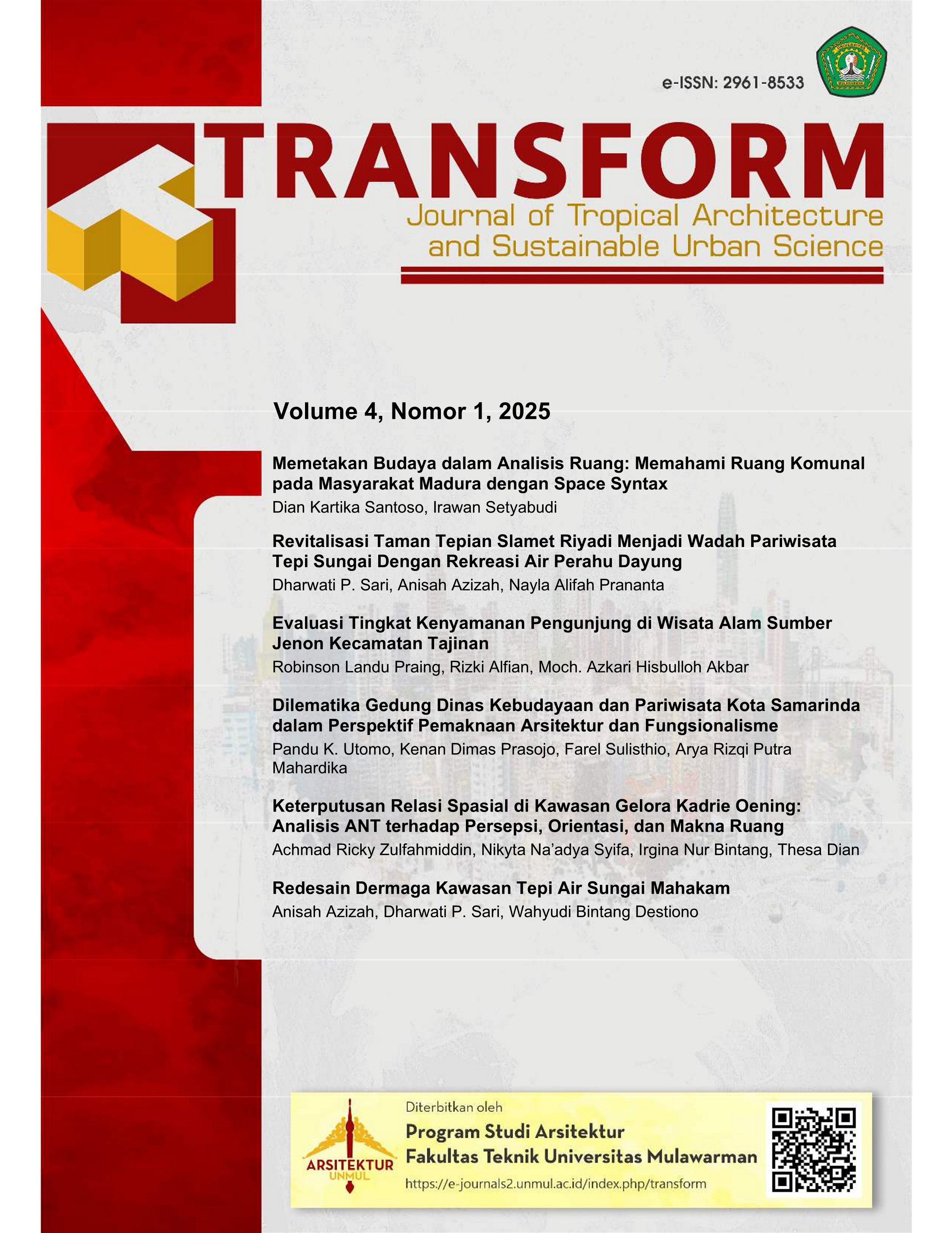 					View Vol. 4 No. 1 (2025): TRANSFORM
				