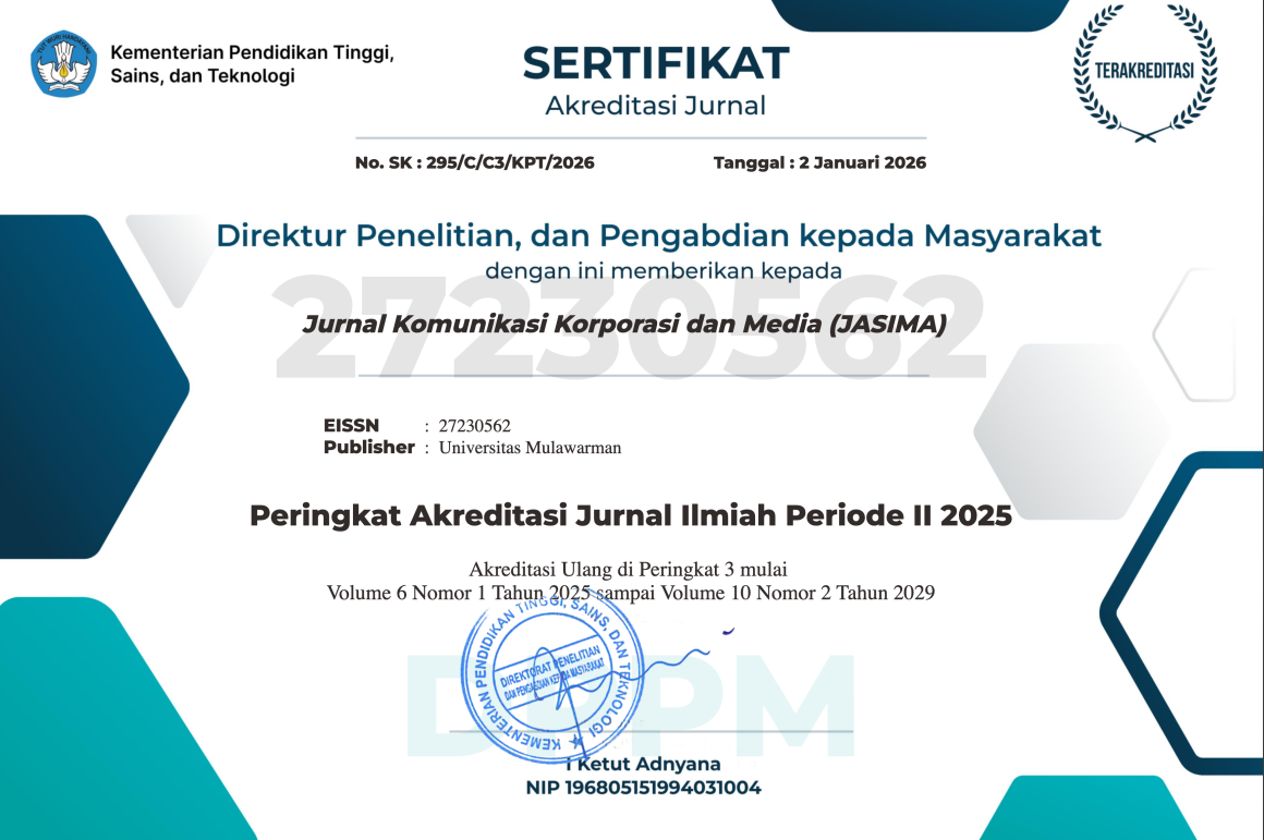 JASIMA SINTA 3 accreditation certificate
