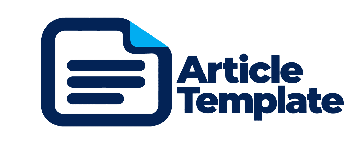 Template Artikel